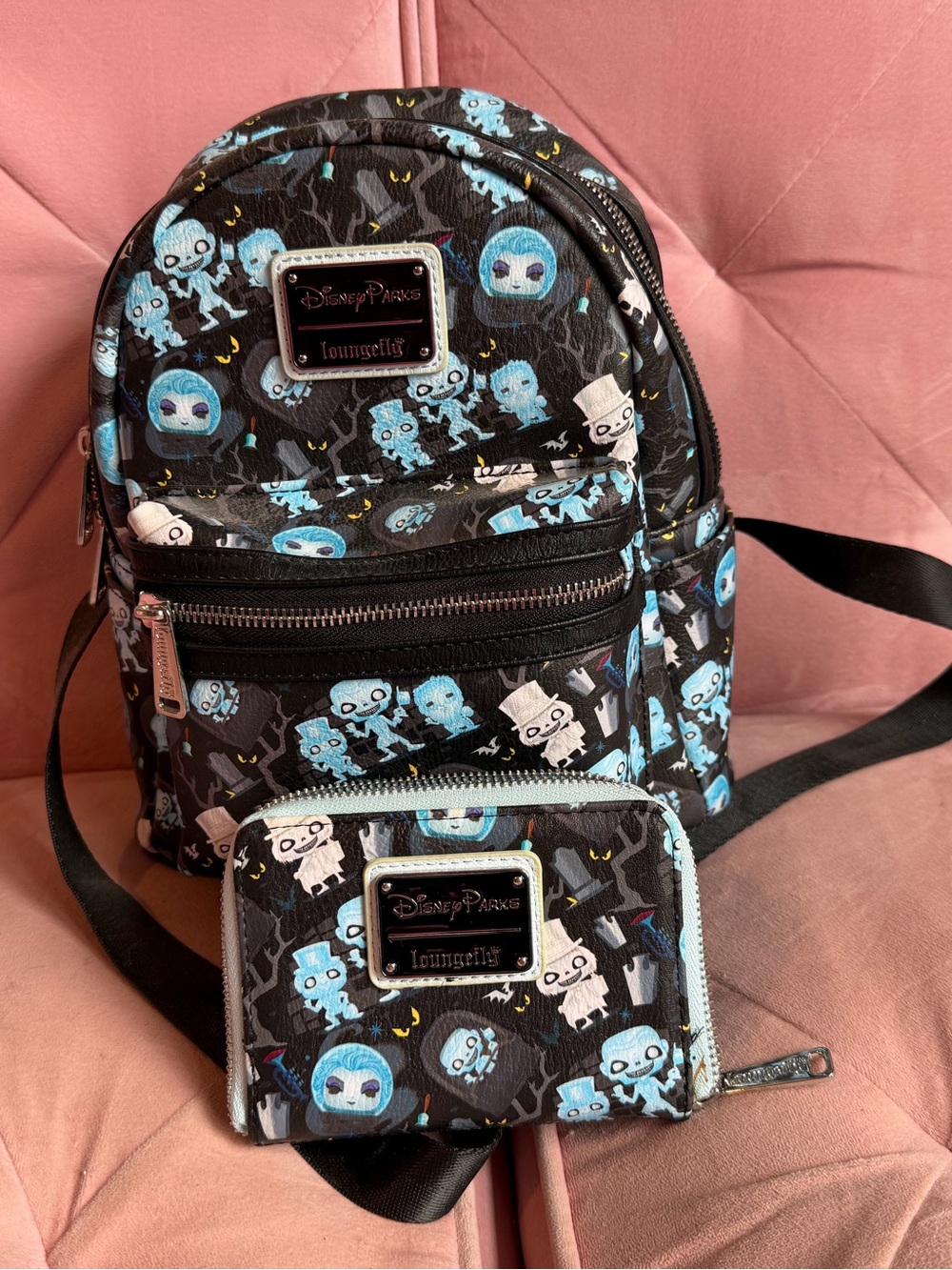 Disney parks Loungefly funko pop haunted mansion set